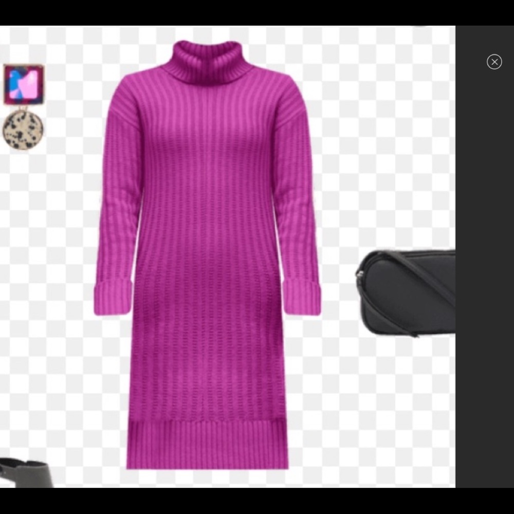 Banana republic Chunky Turtleneck Sweater Dress. - Picture 2 of 9
